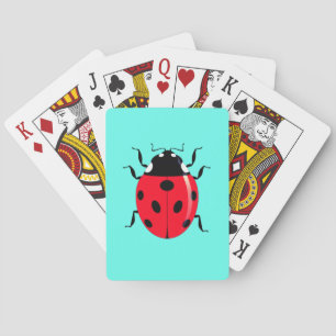Cute Ladybug - Customisable - Choose Your Colours Playing Cards