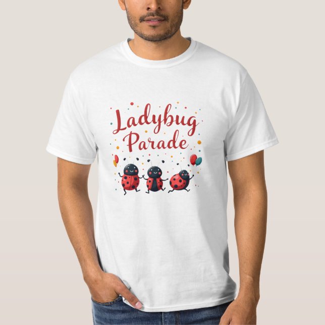 Cute Ladybug Gift T-Shirt (Front)