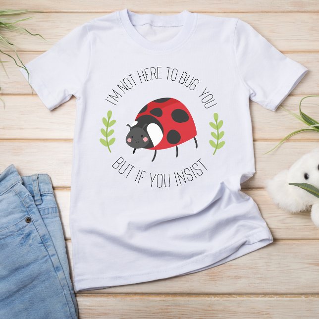 Cute Ladybug Graphic Kids T-Shirt (Creator Uploaded)