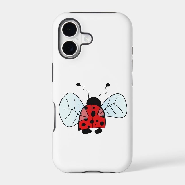 Cute Ladybug Illustration (Back)