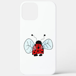 Cute Ladybug Illustration iPhone 12 Pro Max Case