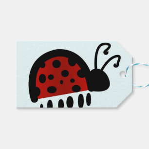 Cute Ladybug Illustration Gift Tags