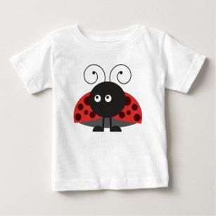 Cute Ladybug, Ladybird, Red Ladybug Kid T-Shirt