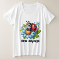 Cute ladybug lover customisable