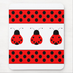 Cute Ladybug Mousepad