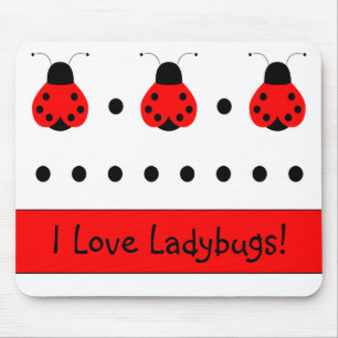 Cute Ladybug Mousepad