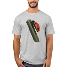 Cute Ladybug On A Tree Limb