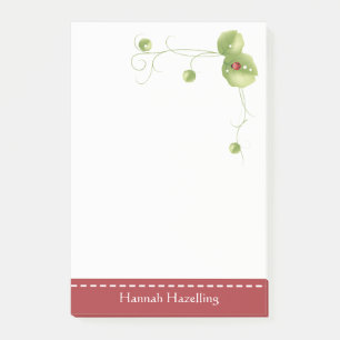 Cute Ladybug Personalised Note Pad