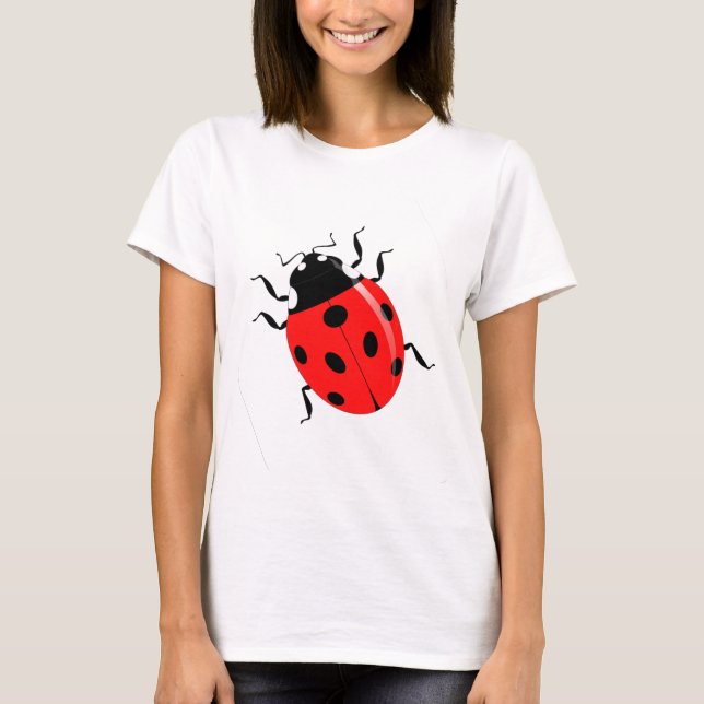 Cute Ladybug - Spring T-Shirt (Front)