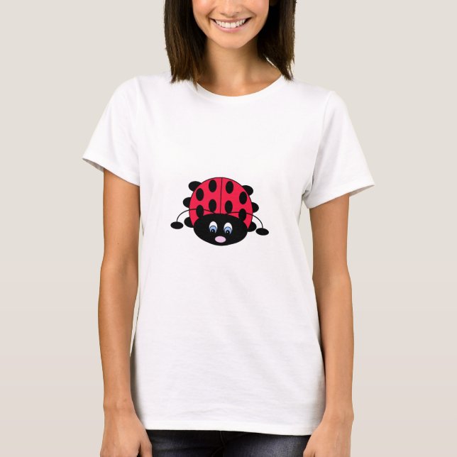 Cute Ladybug T-Shirt (Front)