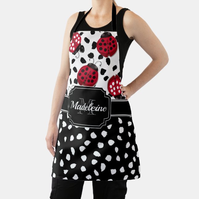Cute Ladybugs Apron (Insitu)