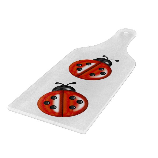 Cute Ladybugs Cutting Board (Corner)
