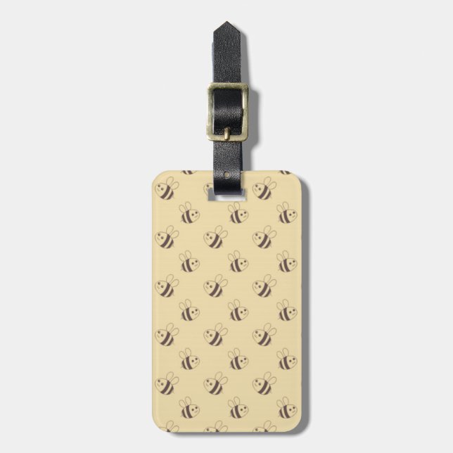 Cute Ladybugs Luggage Tag (Front Vertical)