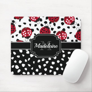 Cute Ladybugs Mouse Pad