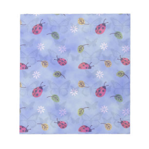 Cute Ladybugs Notepad