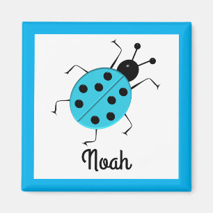 cute ladybugs, personalised throw pillow magnet