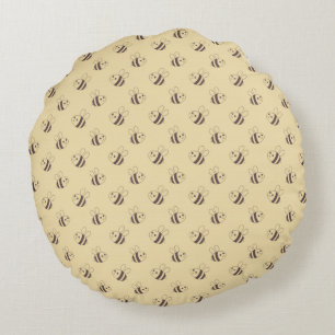 Cute Ladybugs Round Cushion