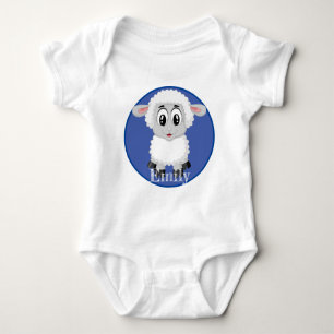 Cute Lamb Baby Bodysuit