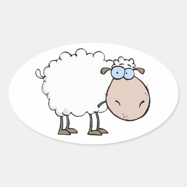 Cute Lamb Sticker (Front)