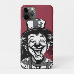 Cute Laughing Clown Logo for Kids Case-Mate iPhone Case