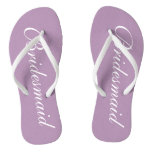 burgundy flip flops bridesmaid