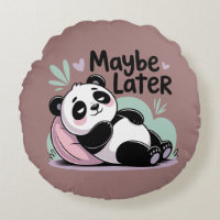 Cute Lazy Panda – “Maybe Later” Relaxing Panda