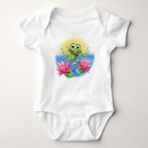 Cute Leapfrog bodysuit birthday personalized