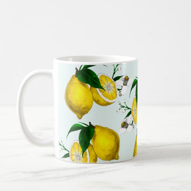 Cute Lemon Coffee Mug (Left)
