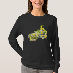 Cute Lemon Gnomes Truck Funny Summer Fruit Lemonad T-Shirt