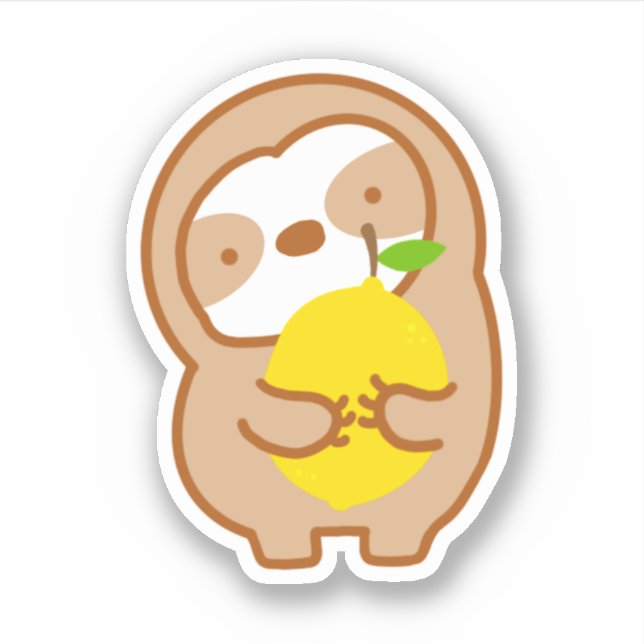 Cute Lemon Sloth (Front)