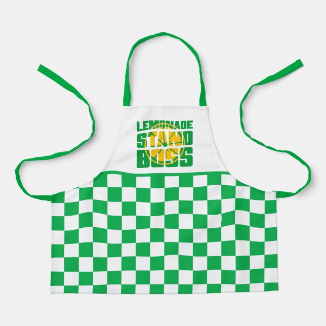 cute lemonade stand boss apron (Front)