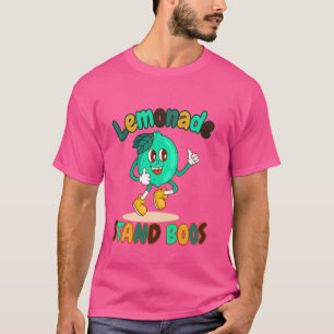 Cute Lemonade Stand Boss Lemon Lover Juice Summer T-Shirt