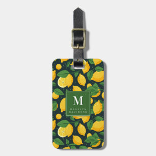 Cute Lemons Luggage Tag