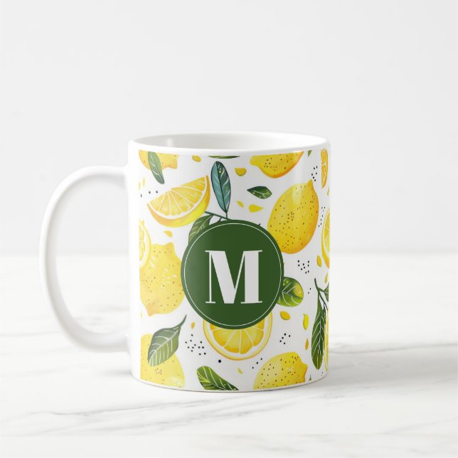Cute Lemons Mugs (Left)