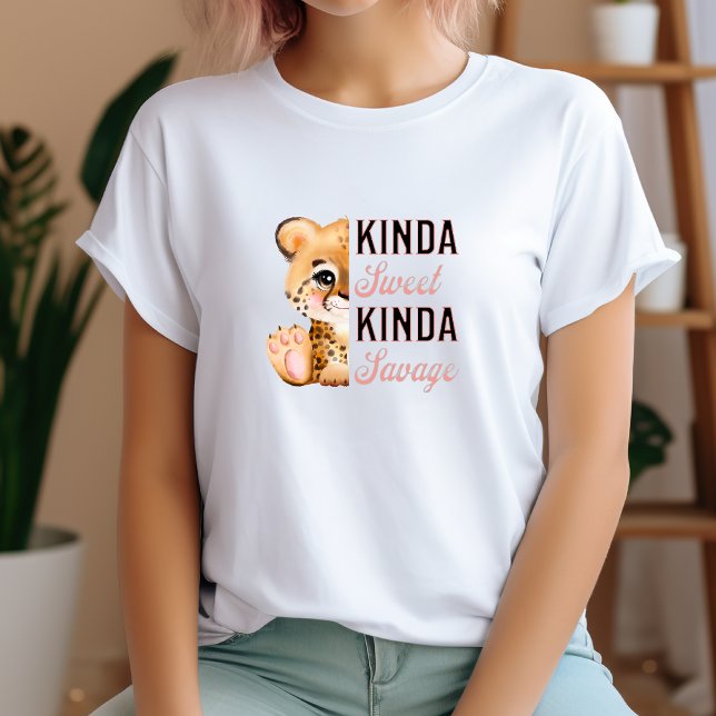 Cute Leopard Feminist Pink Family Matching Funny T-Shirt (Creator Uploaded)