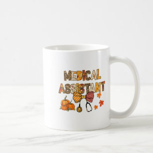 Cute Leopard Medical Istant Stethocope Fall Coquet Coffee Mug