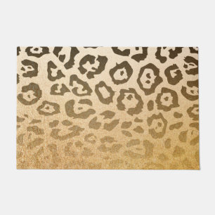 Cute Leopard Print Doormat