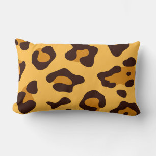 Cute Leopard Print Lumbar Cushion