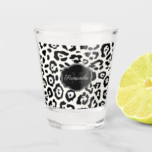 Cute Leopard Print Shot Glass