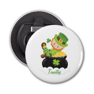 Cute Leprechaun Bottle Opener