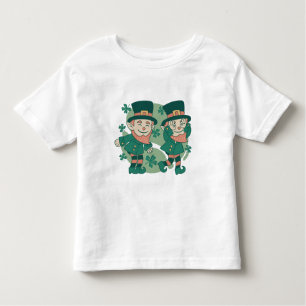 CUTE LEPRECHAUN GRIDDY DANCE ST PATRICKS DAY 2023 TODDLER T-Shirt
