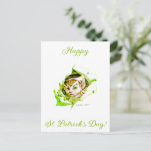Cute Leprechaun St. Patrick's Day  Postcard