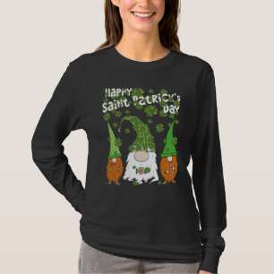 Cute Leprechauns Green C Shamrock Happy St Patrick T-Shirt