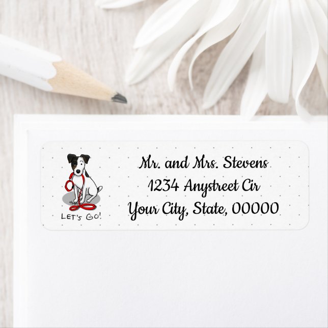 Cute Let's Go! Jack Russell Terrier (tri-colour 1) (Insitu)