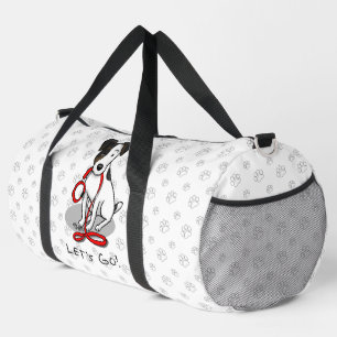 Cute Let's Go! Jack Russell Terrier (tri-colour 1) Duffle Bag