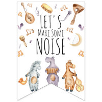 Cute Lets Make Some Noise African Animals Birthday
