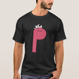 Cute Letter P Alphabet Lore T-Shirt