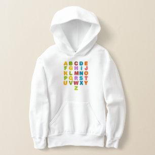 Cute Letters Funny Learning Alphabet Rainbow Colou