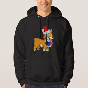 Cute Lgbtq Christmas Gay Corgi Dog Funny Holiday A Hoodie
