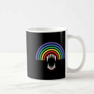 Cute Lgbtq Vamre Lgbt Halloween Ghost Rainbow Gay Coffee Mug